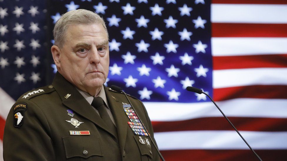 Taiwan: A Chinese invasion is not imminent, but the US is keeping a careful eye on the situation, according to Gen. Milley.